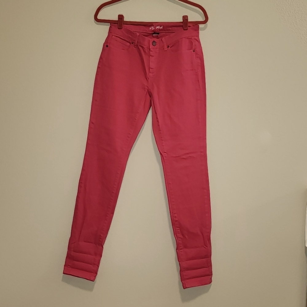 Victoria's Secret - Red Jeans - Size 4